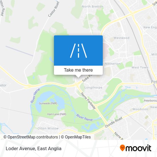 Loder Avenue map