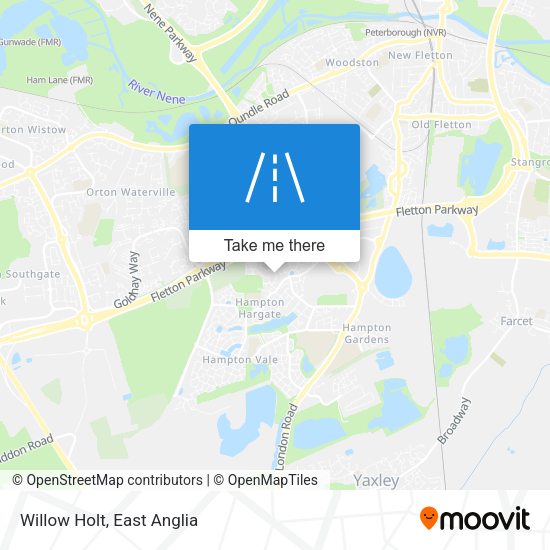 Willow Holt map
