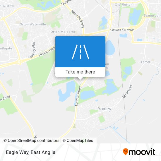 Eagle Way map