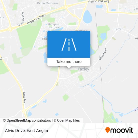 Alvis Drive map