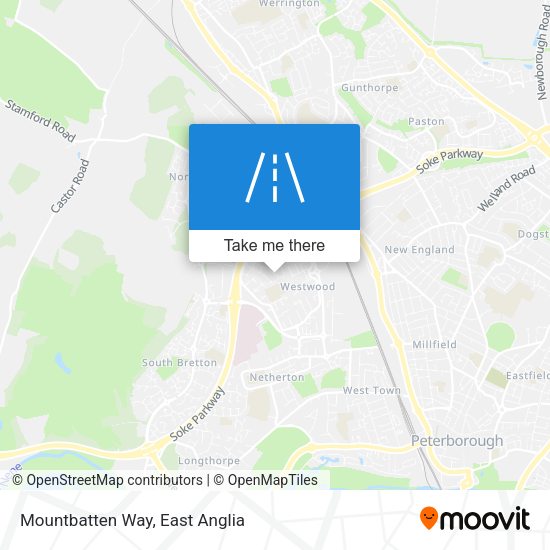 Mountbatten Way map