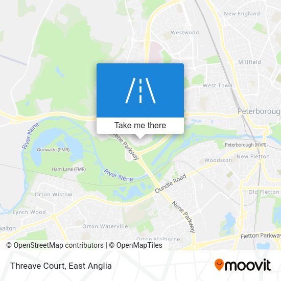 Threave Court map