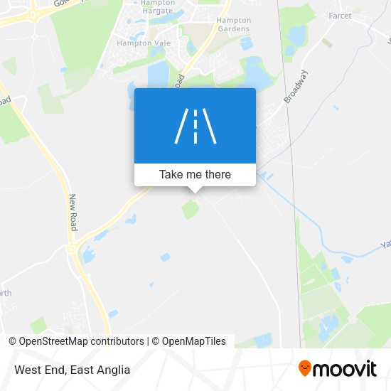 West End map