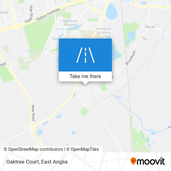 Oaktree Court map