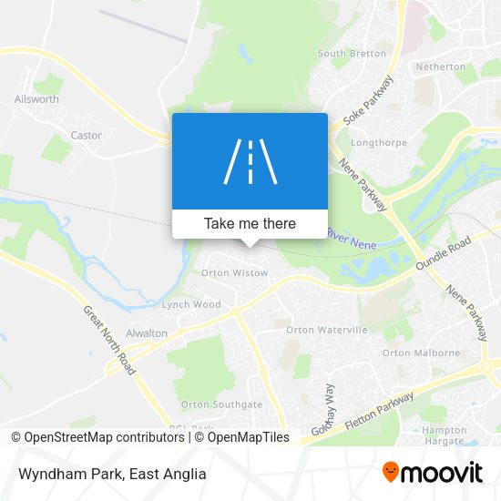 Wyndham Park map