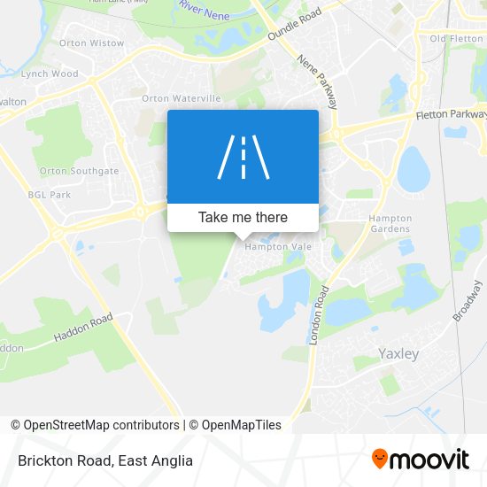 Brickton Road map