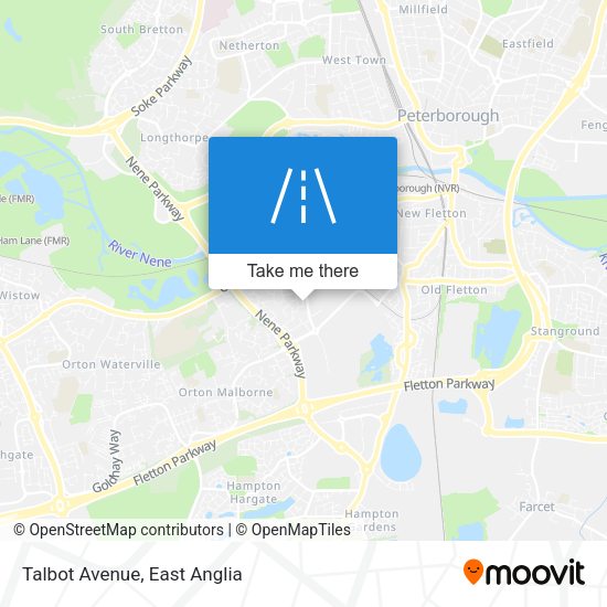 Talbot Avenue map