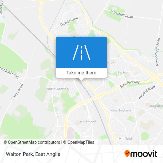 Walton Park map