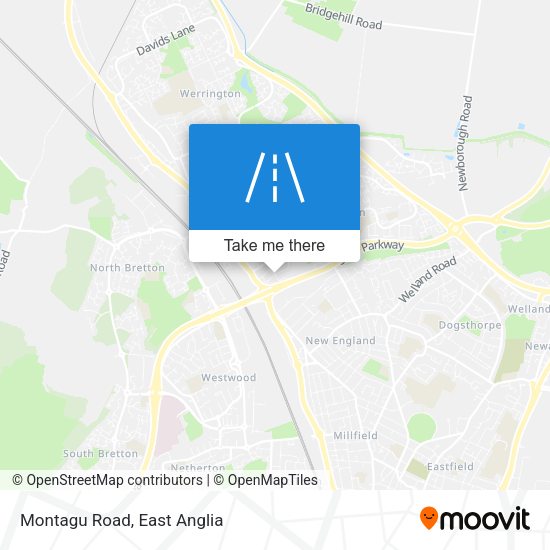 Montagu Road map