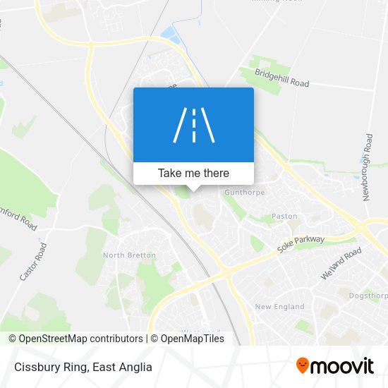 Cissbury Ring map