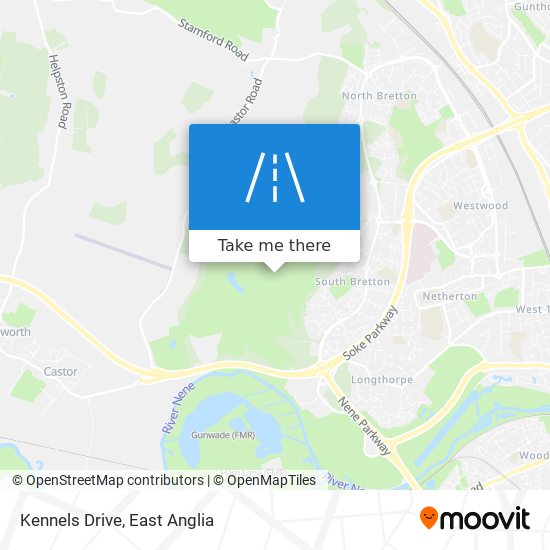 Kennels Drive map