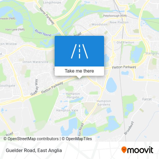Guelder Road map