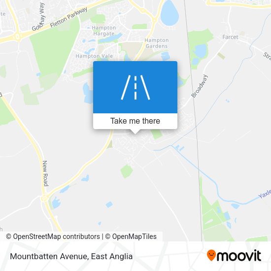Mountbatten Avenue map