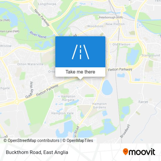 Buckthorn Road map