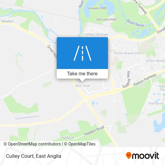 Culley Court map