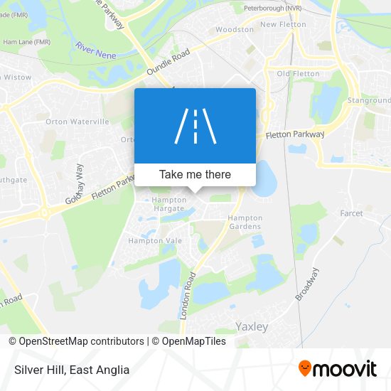 Silver Hill map