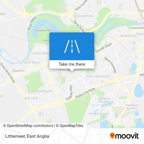 Littlemeer map