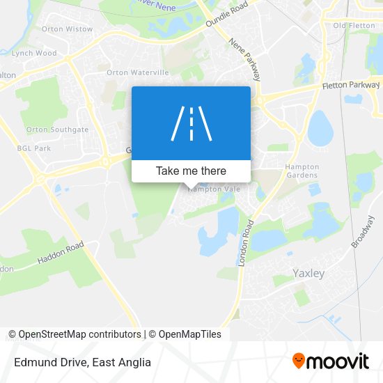 Edmund Drive map