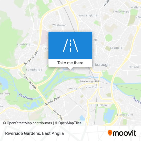 Riverside Gardens map