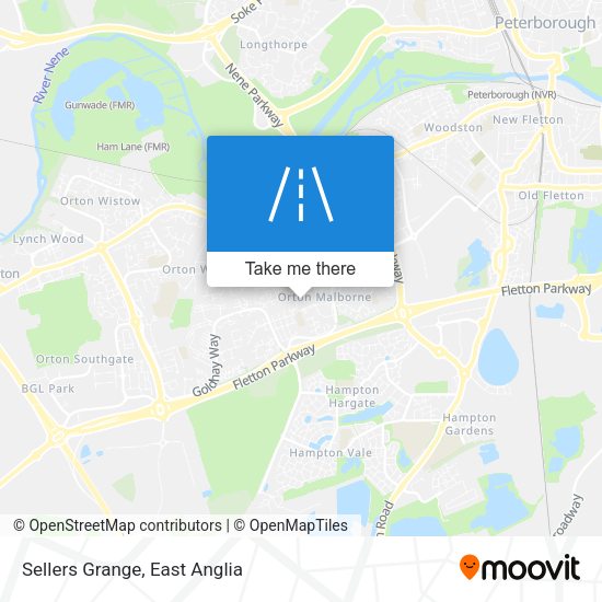 Sellers Grange map