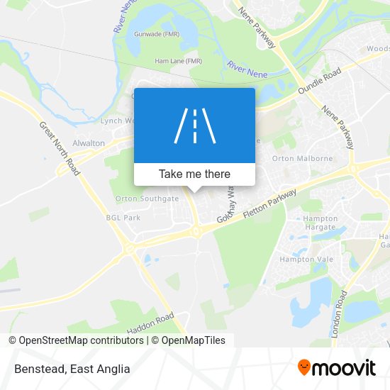 Benstead map