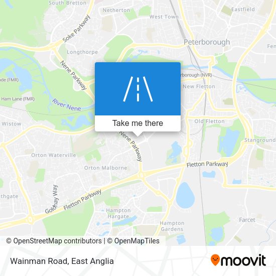 Wainman Road map