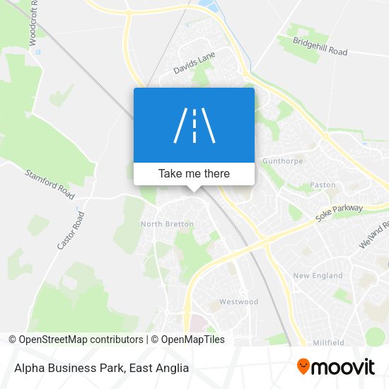 Alpha Business Park map