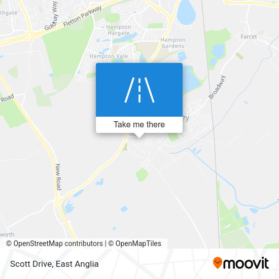 Scott Drive map