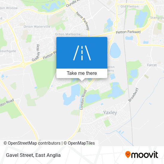 Gavel Street map