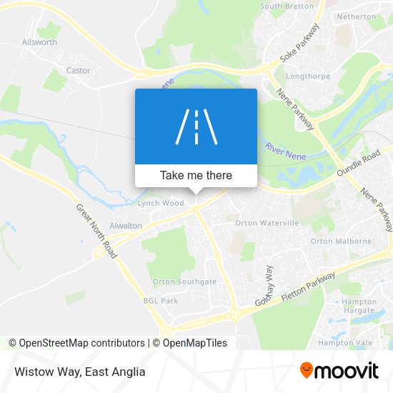 Wistow Way map