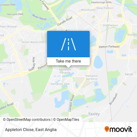Appleton Close map
