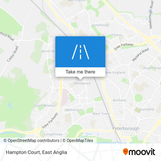 Hampton Court map