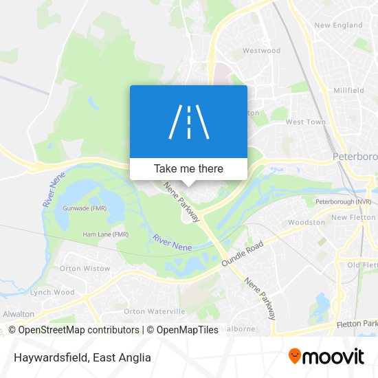 Haywardsfield map