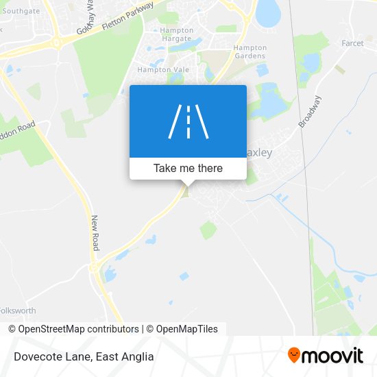 Dovecote Lane map