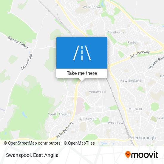 Swanspool map