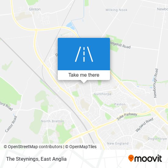 The Steynings map