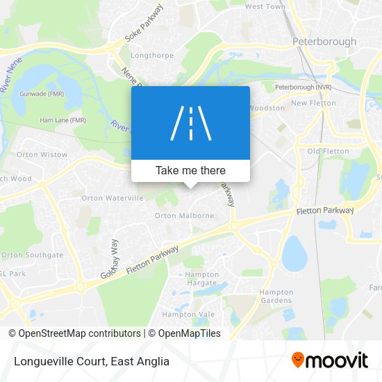 Longueville Court map