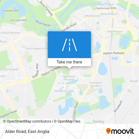 Alder Road map