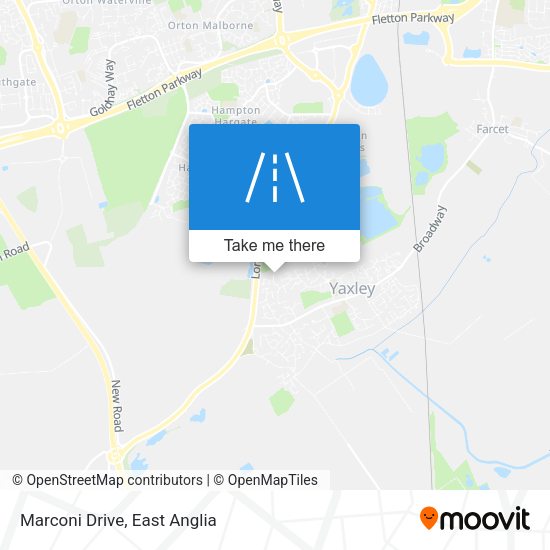 Marconi Drive map