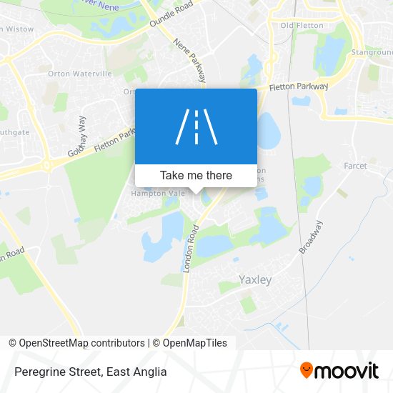 Peregrine Street map