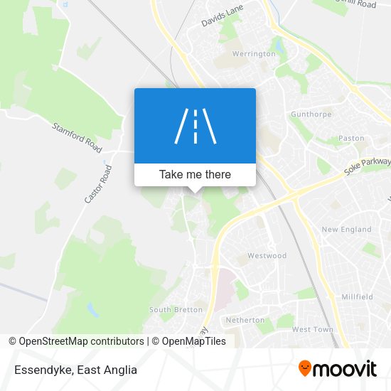 Essendyke map