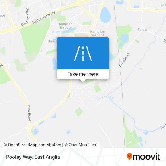 Pooley Way map