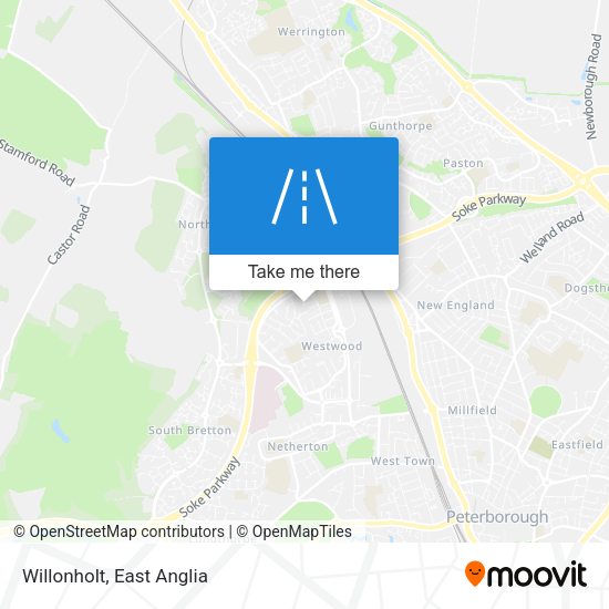 Willonholt map