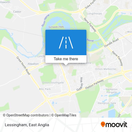 Lessingham map