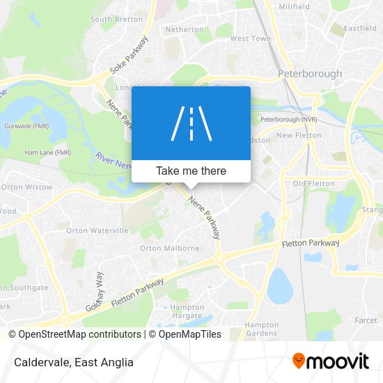 Caldervale map