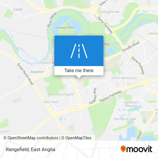 Rangefield map