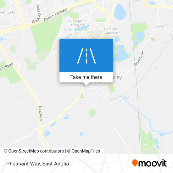 Pheasant Way map