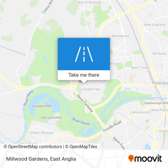 Millwood Gardens map