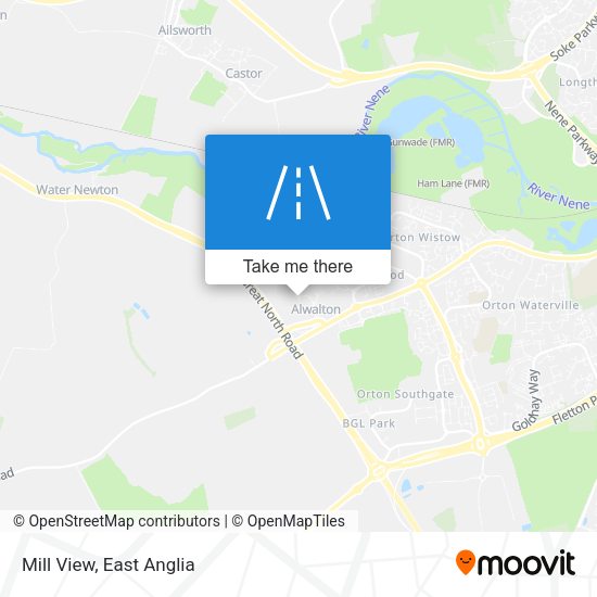 Mill View map