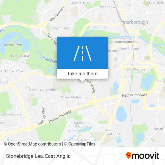 Stonebridge Lea map